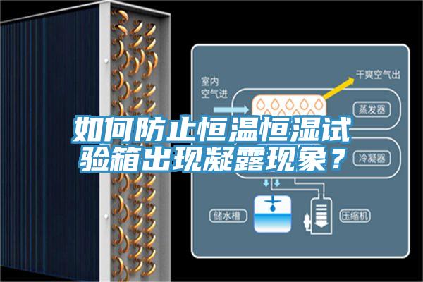 如何防止恒溫恒濕試驗箱出現(xiàn)凝露現(xiàn)象？