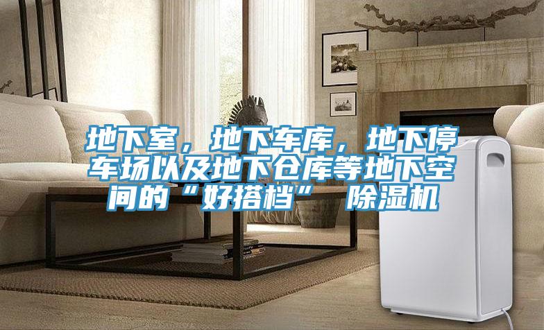地下室，地下車庫，地下停車場以及地下倉庫等地下空間的“好搭檔” 除濕機