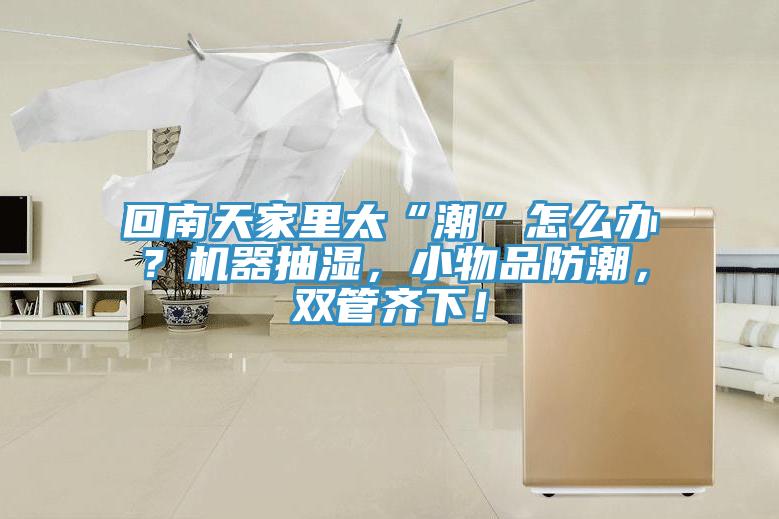 回南天家里太“潮”怎么辦？機(jī)器抽濕，小物品防潮，雙管齊下！