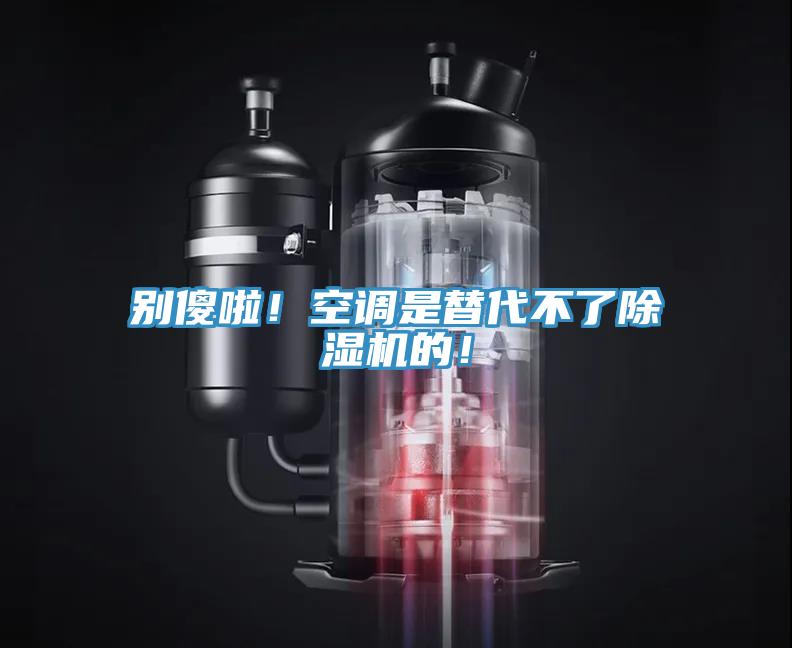 別傻啦！空調是替代不了除濕機的！