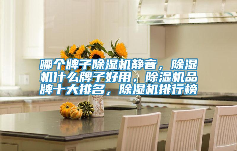 哪個牌子除濕機靜音，除濕機什么牌子好用，除濕機品牌十大排名，除濕機排行榜