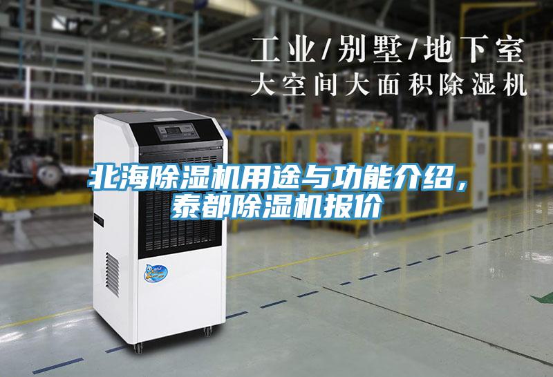 北海除濕機(jī)用途與功能介紹，泰都除濕機(jī)報(bào)價(jià)