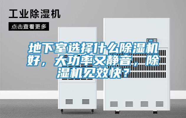 地下室選擇什么除濕機(jī)好，大功率又靜音，除濕機(jī)見效快？
