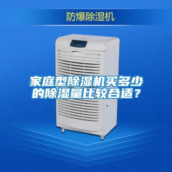 家庭型除濕機(jī)買多少的除濕量比較合適？