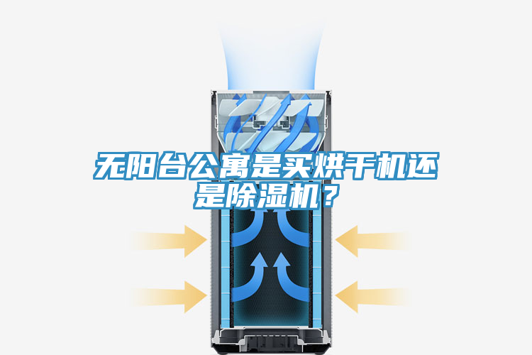 無陽臺公寓是買烘干機還是除濕機？