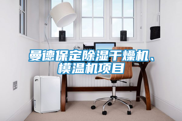 曼德保定除濕干燥機(jī)、模溫機(jī)項(xiàng)目
