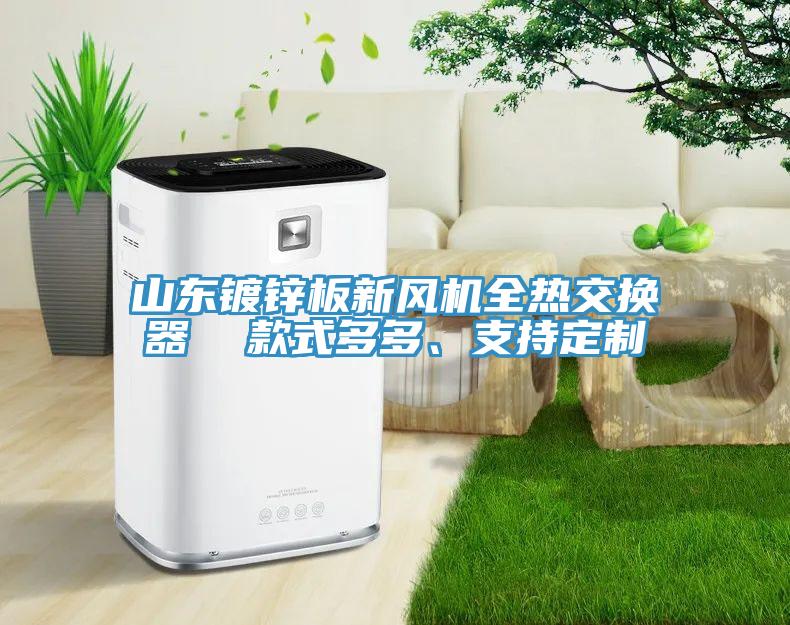 山東鍍鋅板新風機全熱交換器  款式多多、支持定制