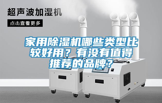 家用除濕機(jī)哪些類(lèi)型比較好用？有沒(méi)有值得推薦的品牌？