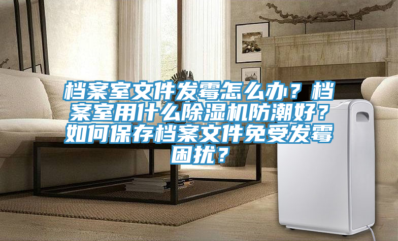 檔案室文件發(fā)霉怎么辦？檔案室用什么除濕機(jī)防潮好？如何保存檔案文件免受發(fā)霉困擾？