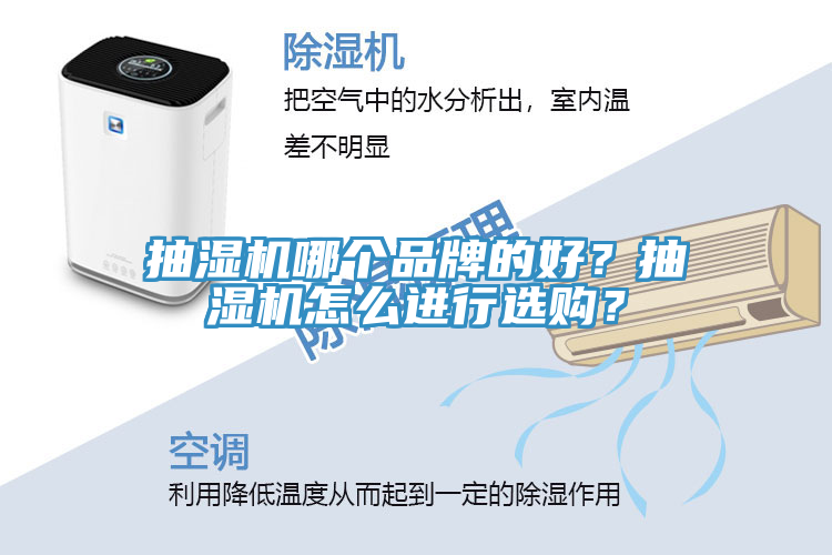 抽濕機哪個品牌的好？抽濕機怎么進行選購？