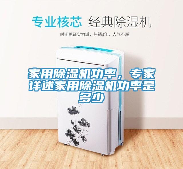 家用除濕機(jī)功率，專家詳述家用除濕機(jī)功率是多少
