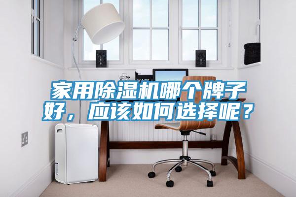 家用除濕機(jī)哪個(gè)牌子好，應(yīng)該如何選擇呢？