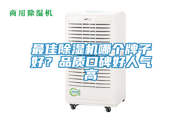 最佳除濕機(jī)哪個牌子好？品質(zhì)口碑好人氣高