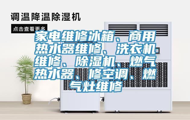 家電維修冰箱、商用熱水器維修、洗衣機(jī)維修、除濕機(jī)、燃?xì)鉄崴?、修空調(diào)、燃?xì)庠罹S修