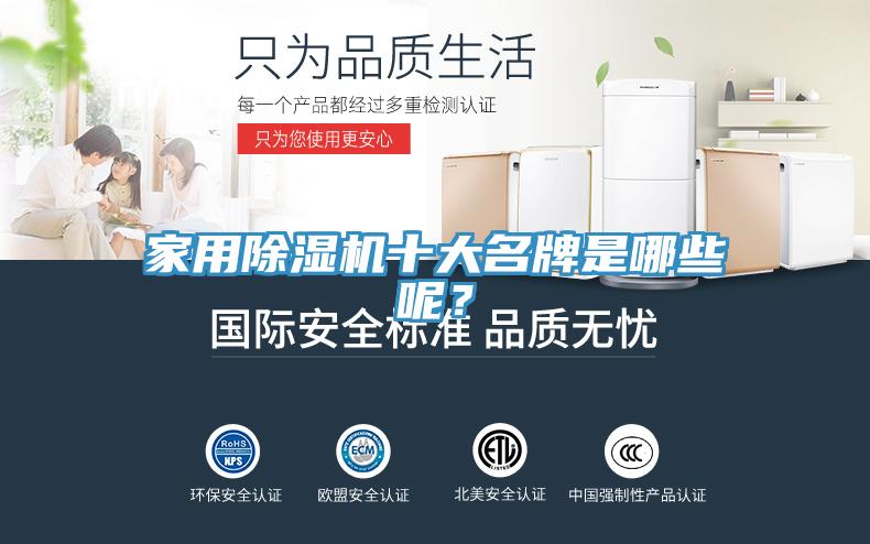 家用除濕機(jī)十大名牌是哪些呢？