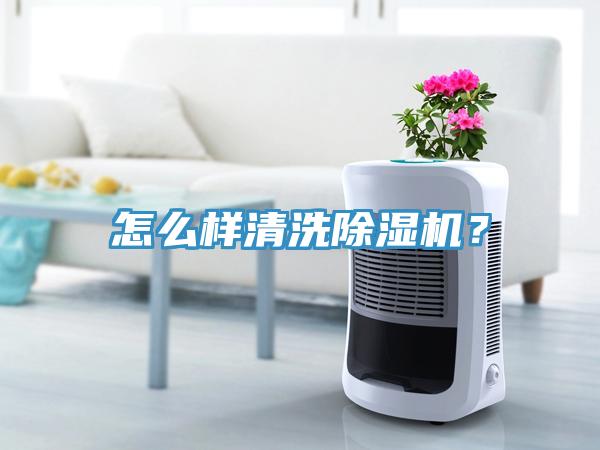 怎么樣清洗除濕機(jī)？