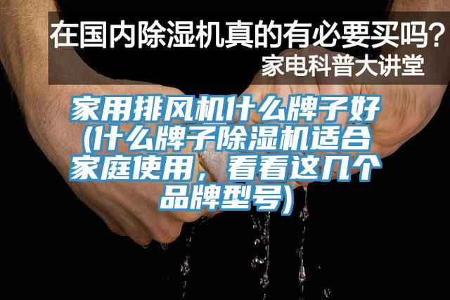 家用排風機什么牌子好(什么牌子除濕機適合家庭使用，看看這幾個品牌型號)