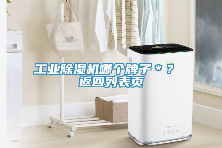 工業(yè)除濕機(jī)哪個(gè)牌子＊？ 返回列表頁(yè)