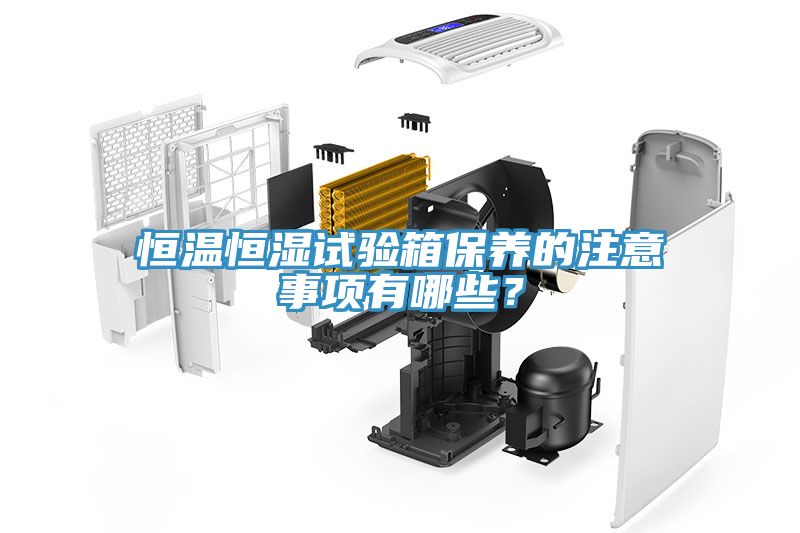 恒溫恒濕試驗(yàn)箱保養(yǎng)的注意事項(xiàng)有哪些？