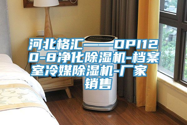 河北格匯——DPI120-8凈化除濕機(jī)-檔案室冷媒除濕機(jī)-廠家  銷(xiāo)售