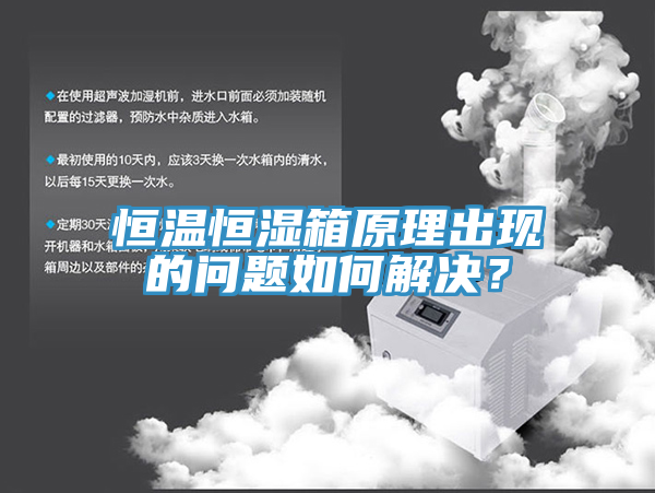 恒溫恒濕箱原理出現(xiàn)的問題如何解決？