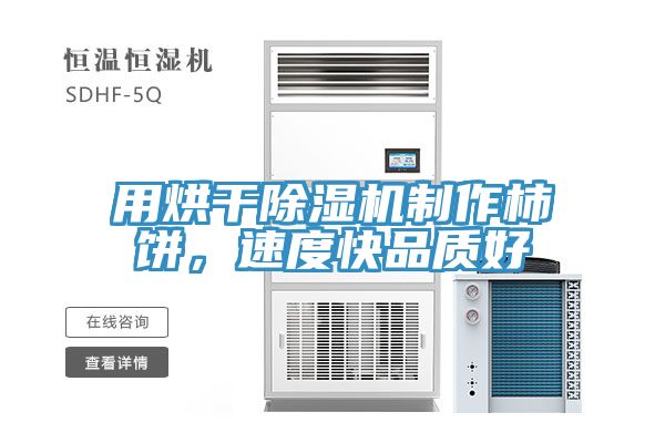 用烘干除濕機(jī)制作柿餅，速度快品質(zhì)好