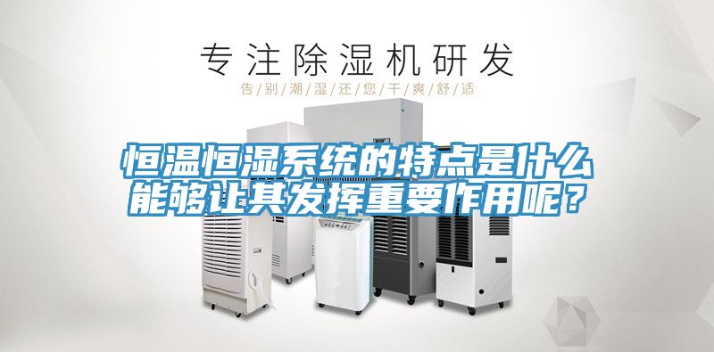 恒溫恒濕系統(tǒng)的特點(diǎn)是什么能夠讓其發(fā)揮重要作用呢？
