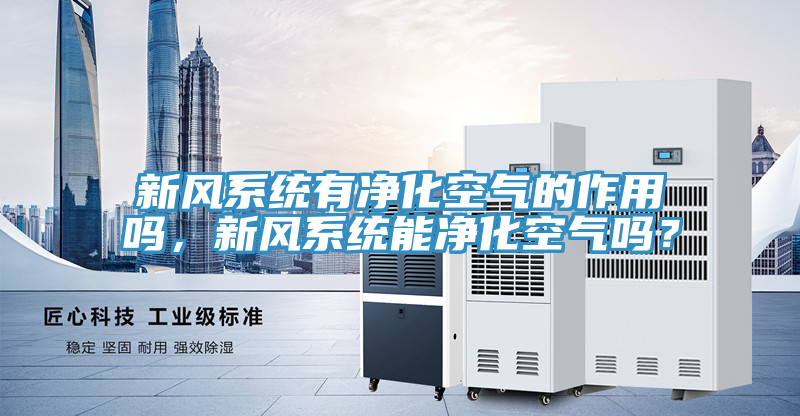 新風(fēng)系統(tǒng)有凈化空氣的作用嗎，新風(fēng)系統(tǒng)能凈化空氣嗎？
