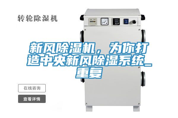新風(fēng)除濕機(jī)，為你打造中央新風(fēng)除濕系統(tǒng)_重復(fù)