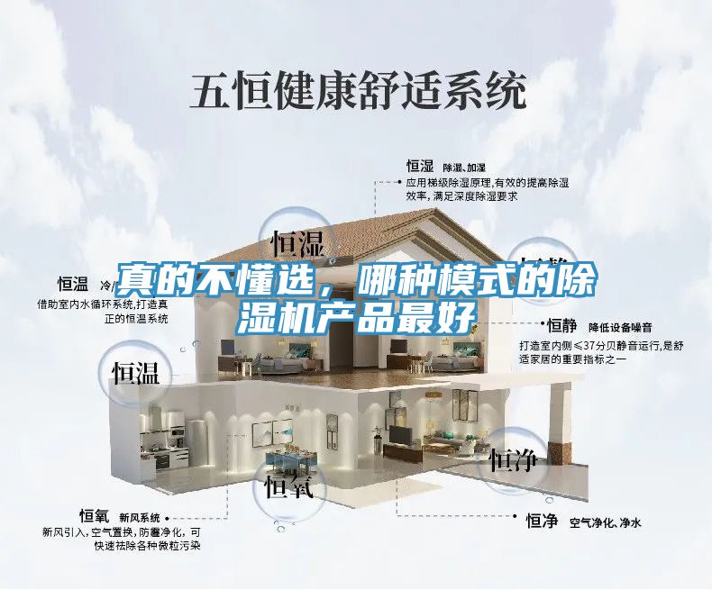 真的不懂選，哪種模式的除濕機產品最好