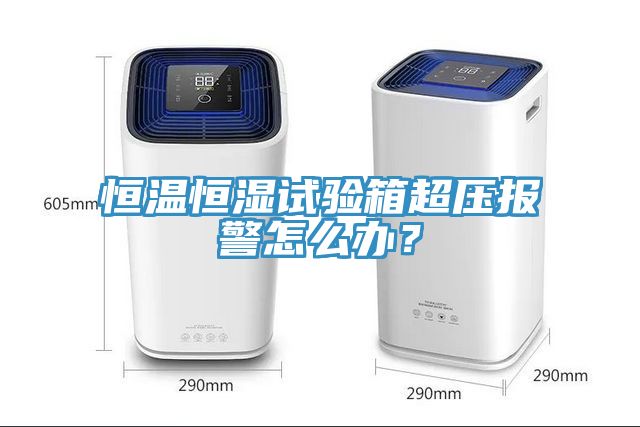 恒溫恒濕試驗(yàn)箱超壓報(bào)警怎么辦？