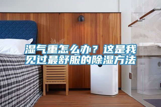 濕氣重怎么辦？這是我見過最舒服的除濕方法