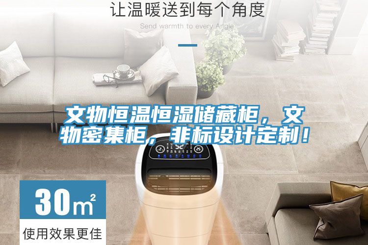 文物恒溫恒濕儲藏柜，文物密集柜，非標設計定制！