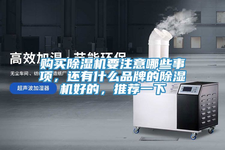購買除濕機要注意哪些事項，還有什么品牌的除濕機好的，推薦一下