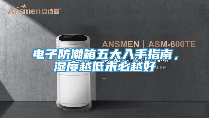 電子防潮箱五大入手指南，濕度越低未必越好