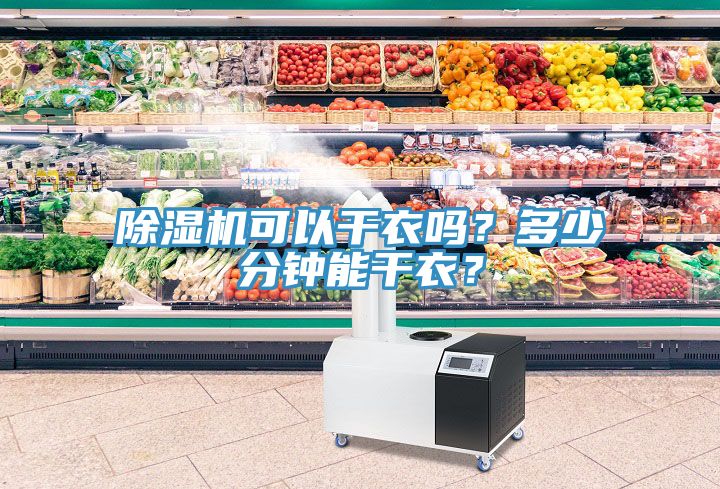 除濕機(jī)可以干衣嗎？多少分鐘能干衣？
