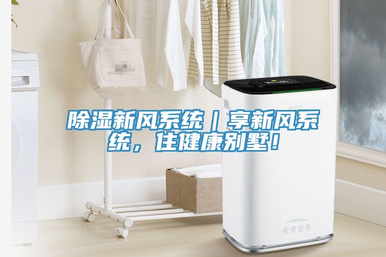 除濕新風(fēng)系統(tǒng)｜享新風(fēng)系統(tǒng)，住健康別墅！