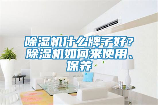 除濕機什么牌子好？除濕機如何來使用、保養(yǎng)