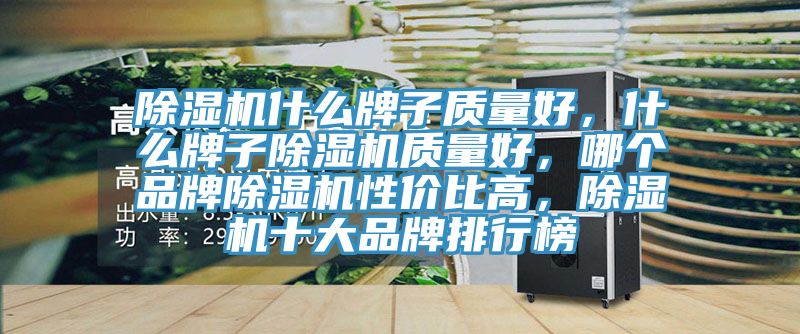 除濕機(jī)什么牌子質(zhì)量好，什么牌子除濕機(jī)質(zhì)量好，哪個(gè)品牌除濕機(jī)性價(jià)比高，除濕機(jī)十大品牌排行榜
