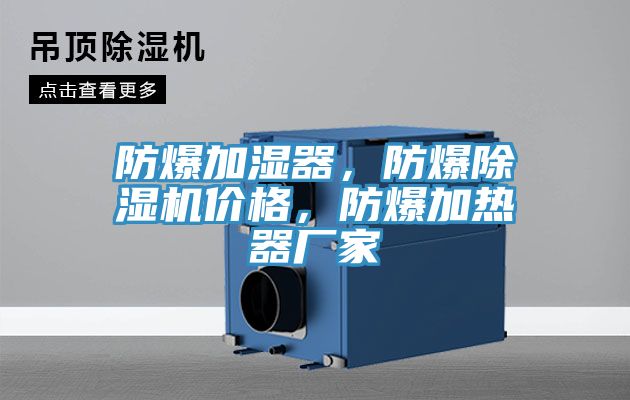 防爆加濕器，防爆除濕機(jī)價(jià)格，防爆加熱器廠家