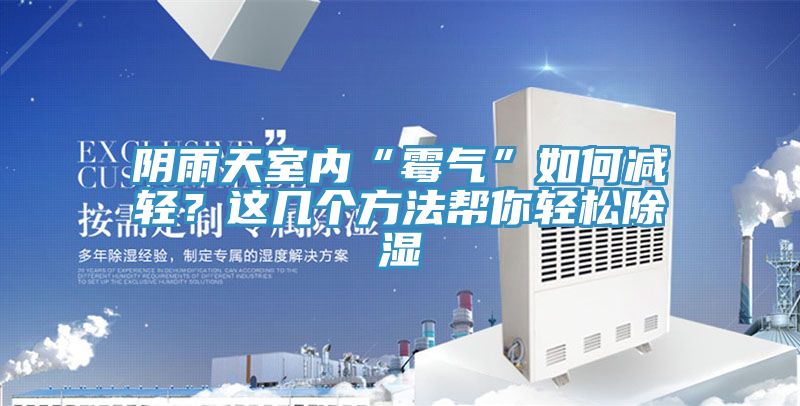 陰雨天室內(nèi)“霉氣”如何減輕？這幾個方法幫你輕松除濕