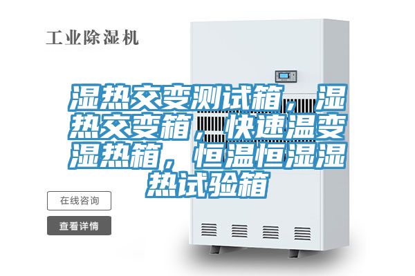 濕熱交變測試箱，濕熱交變箱，快速溫變濕熱箱，恒溫恒濕濕熱試驗(yàn)箱