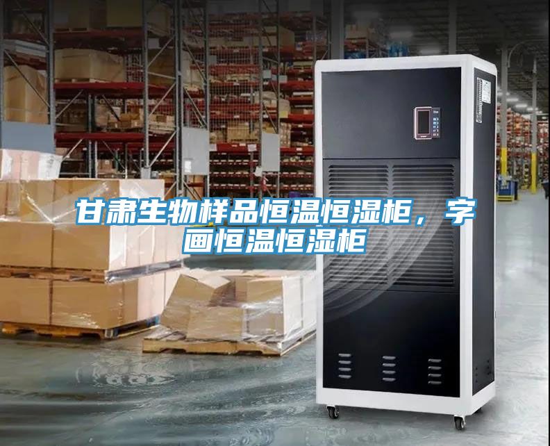 甘肅生物樣品恒溫恒濕柜，字畫恒溫恒濕柜