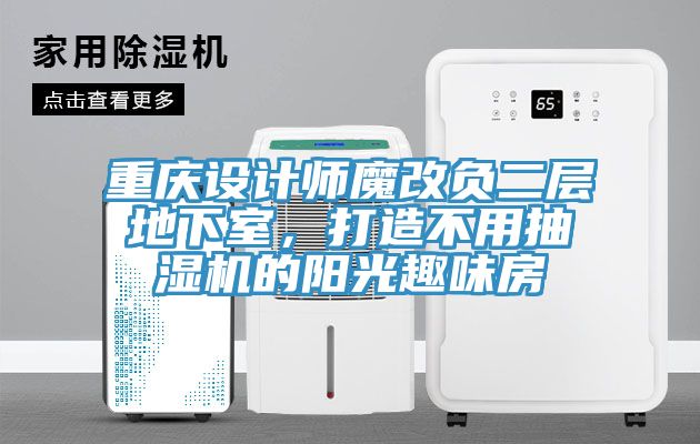 重慶設(shè)計(jì)師魔改負(fù)二層地下室，打造不用抽濕機(jī)的陽(yáng)光趣味房
