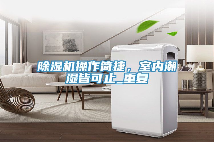 除濕機(jī)操作簡(jiǎn)捷，室內(nèi)潮濕皆可止_重復(fù)