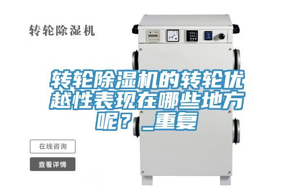 轉(zhuǎn)輪除濕機(jī)的轉(zhuǎn)輪優(yōu)越性表現(xiàn)在哪些地方呢？_重復(fù)