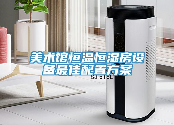 美術(shù)館恒溫恒濕房設備最佳配置方案