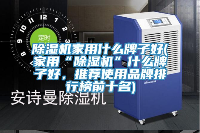 除濕機家用什么牌子好(家用“除濕機”什么牌子好，推薦使用品牌排行榜前十名)