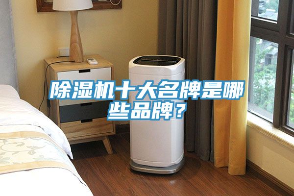 除濕機十大名牌是哪些品牌？