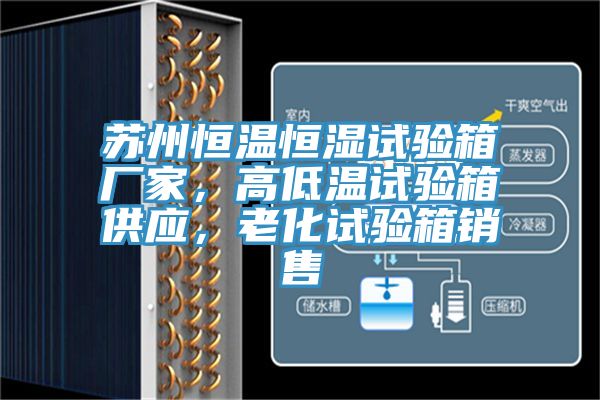 蘇州恒溫恒濕試驗箱廠家，高低溫試驗箱供應，老化試驗箱銷售